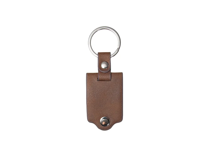 Leather Sublimation Keychain-LeatherSubKeychain