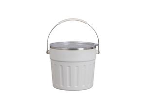 260oz/7.8L  Laser Engraving Powder Coated Ice Bucket (White)