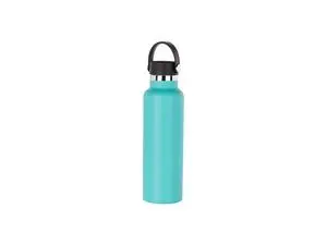600ml/20oz Powder Coated Stainless Steel Bottle (Mint Green)