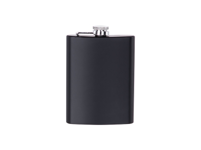 8oz/240ml Stainless Steel Hip Flask(Black Matt)