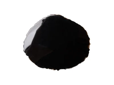 Engraving Agate Coaster (Black)