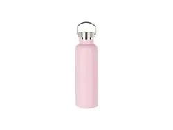 750ml/25oz Powder Coated Stainless Steel Bottle (Pink)