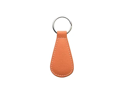 PU Leather Key Chain(Waterdrop,Orange)