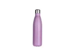 17oz/500ml Glitter Stainless Steel Cola Shaped Bottle(Laserable,Purple)