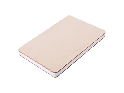 &quot;A5 Plywood Cover Notebook(14.1*21cm) 
MOQ: 500pcs&quot;