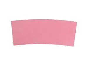 Laserable Leather Sleeve for Tumbler(Pink /Black,27.5*25*10cm)