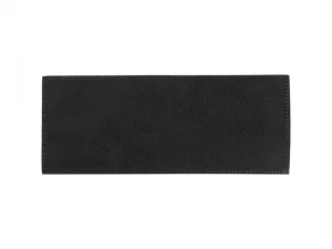 Laserable Blanks Laserable Leather Sleeve for Can Cooler(Black/Gold, 25*10cm)