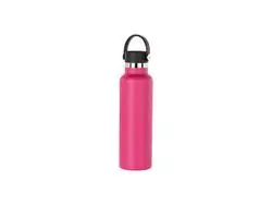 600ml/20oz Powder Coated Stainless Steel Bottle (Purple Red)