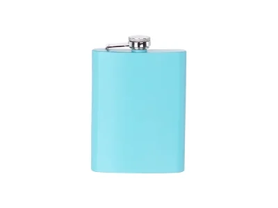 8oz/240ml Stainless Steel Hip Flask(Mint Matt)