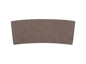 Laserable Leather Sleeve for Tumbler(Gray Brown/Black,27.5*25*10cm)