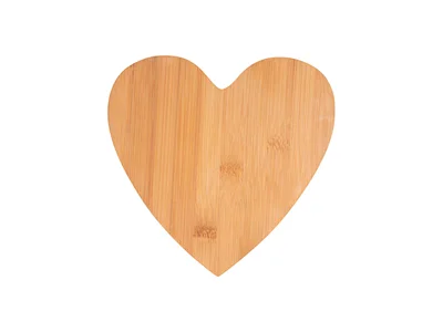 &quot;Heart Shaped Bamboo Cutting Board(22*21.5*0.9cm)
MOQ:1000pcs&quot;
